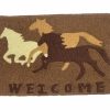 Doormats * | Jellybean Rug Welcome Horses 20 30