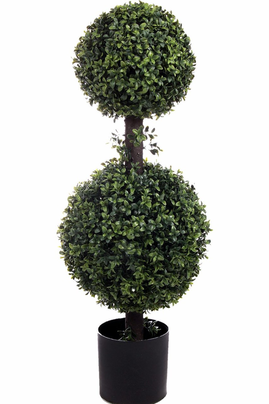 Artificial Florals & Plants * | 34 Artificial Boxwood Double Ball Topiary