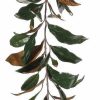 Artificial Florals & Plants * | 6Ft Real Touch Magnolia Leaf Garland With 109 Leaves Box Of 6