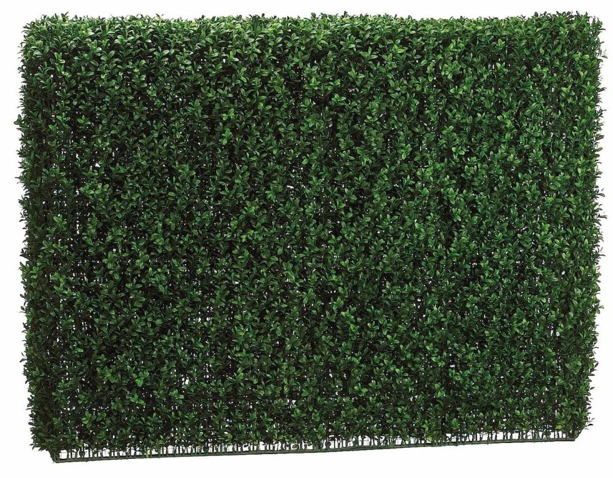 Artificial Florals & Plants * | 36 High Boxwood Hedge Two Tone Green