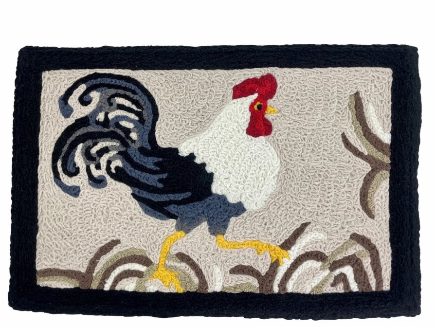 Doormats * | Jellybean Rug Fancy Rooster