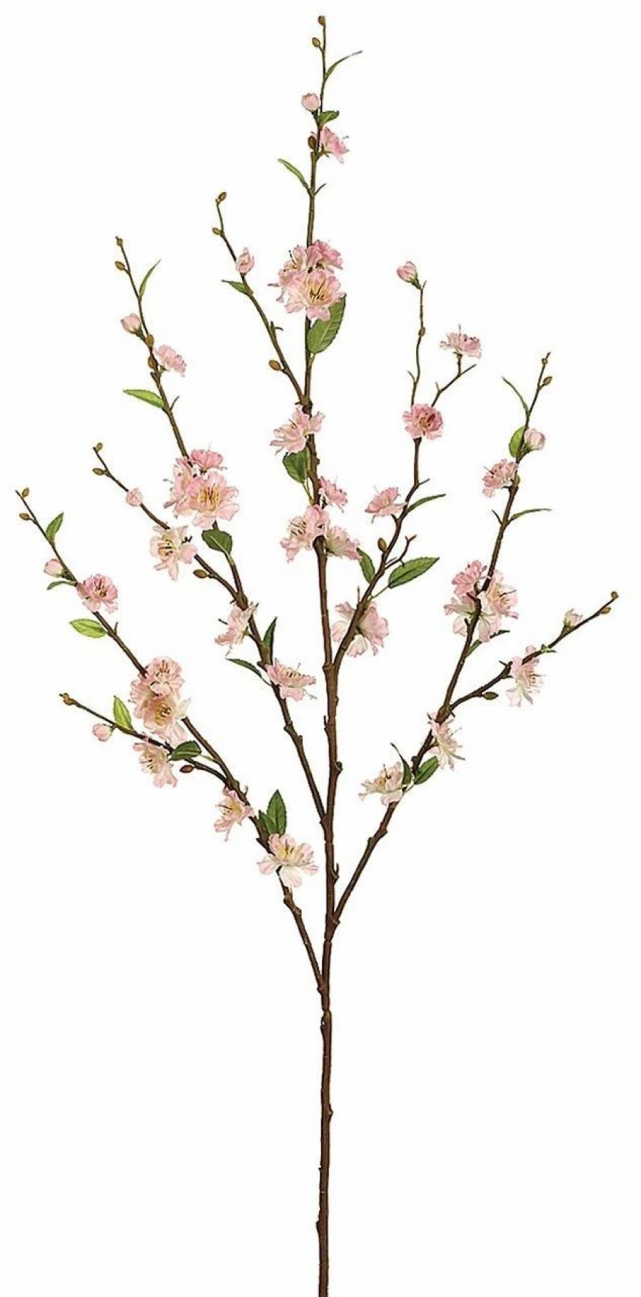 Artificial Florals & Plants * | 39 Plum Blossom Spray X 5 Pink Box Of 12