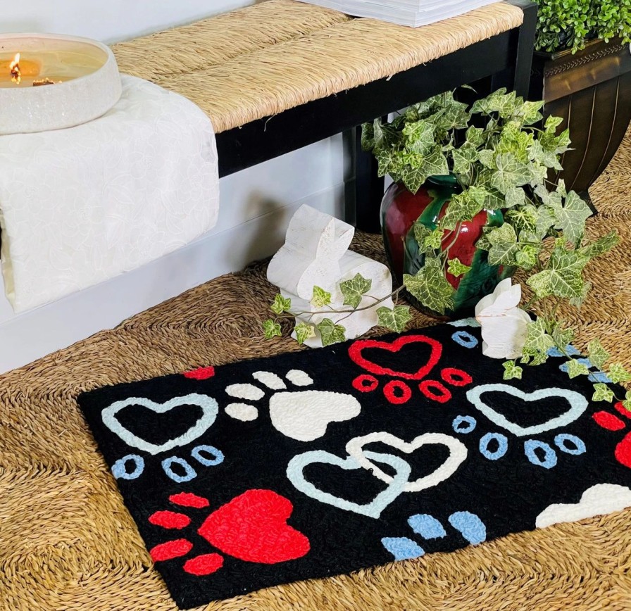 Doormats * | Jellybean Rug I Luv Paws 20 X 30