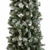 Seasonal * | 5 Slim Allegheny Pine Unlit Christmas Tree Unlit