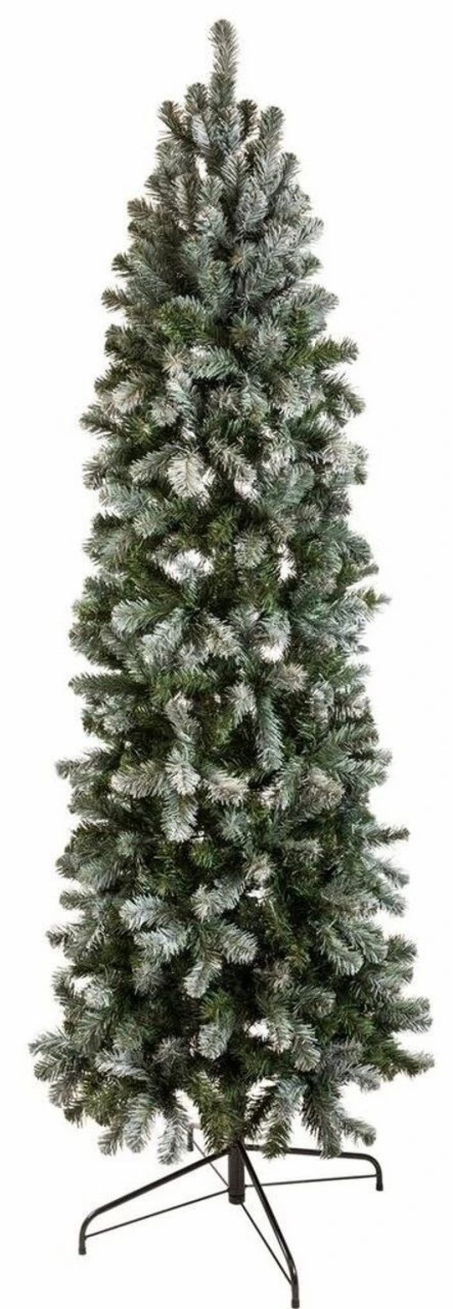 Seasonal * | 5 Slim Allegheny Pine Unlit Christmas Tree Unlit