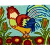 Doormats * | Jellybean Rug Country Rooster