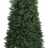 Artificial Florals & Plants * | 5.5Ft Cone Shape Boxwood Topiary In Plastic Pot