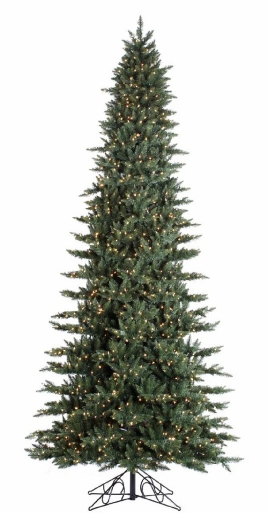 Seasonal * | 15 Slim Calgary Prelit Artificial Christmas Tree