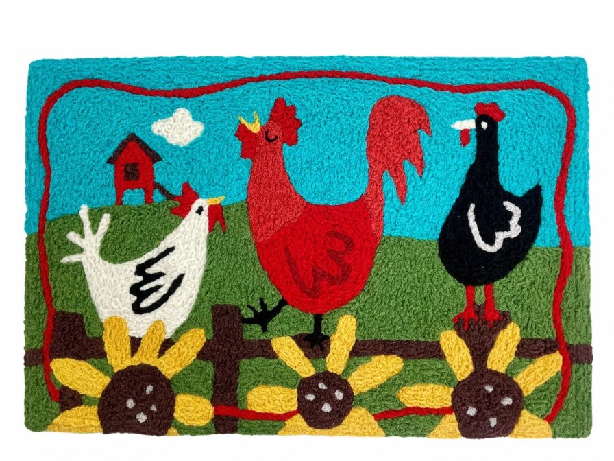 Doormats * | Jellybean Rug Little Red Hen House