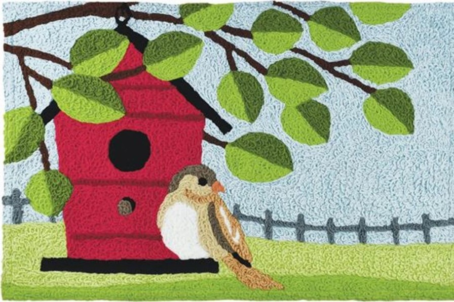 Doormats * | Birdhouse Perch Jellybean Rug 20 X 30