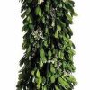 Artificial Florals & Plants * | 45.2 Preserved Boxwood/Static Garland Green Cream Pair