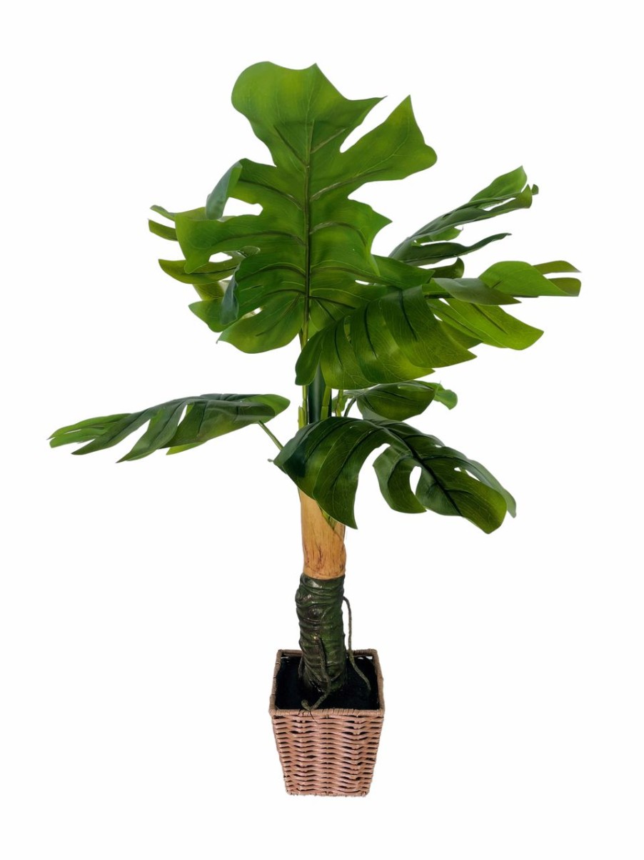 Artificial Florals & Plants * | Potted Split Philodendron 3Ft