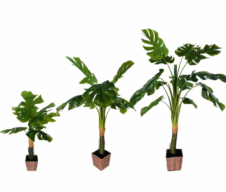 Artificial Florals & Plants * | Potted Split Philodendron 3Ft