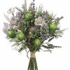 Artificial Florals & Plants * | 11.5 Nigella/Protea Pod Bouquet Purple Lavender Box Of 6