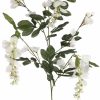 Artificial Florals & Plants * | 33 Wisteria Spray X 5 White Box Of 12