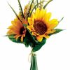 Artificial Florals & Plants * | 11 Sunflower Bouquet Yellow Box Of 12