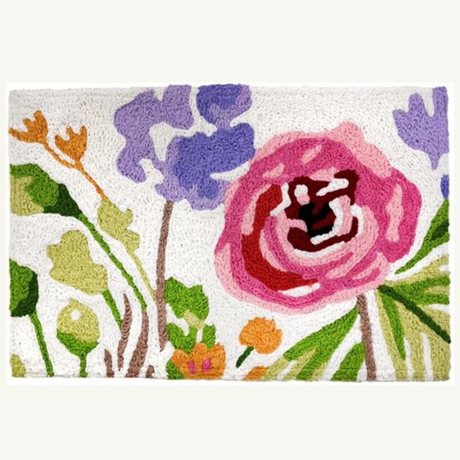 Doormats * | Jellybean Rug Happy Flowers 20 X30