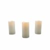 Candles, Melts, Accessories * | Flameless Led Candles With 6 Hour Timer Indoor/Outdoor 3Pc Set