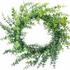 Artificial Florals & Plants * | Eucalyptus Artificial Wreath 24