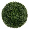 Artificial Florals & Plants * | 16 Artificial Boxwood Ball Pair