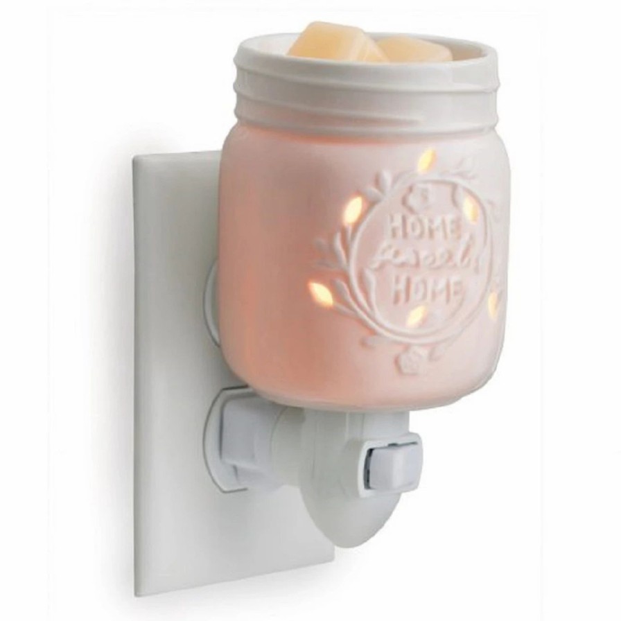 Candles, Melts, Accessories * | Candle Warmers Mason Jar Pluggable Fragrance Warmer