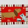 Doormats * | Jellybean Rug Dachshund Dinner 20X30