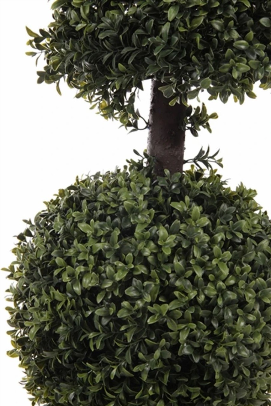 Artificial Florals & Plants * | 52 Artificial Deluxe Boxwood Ball Cone Topiary