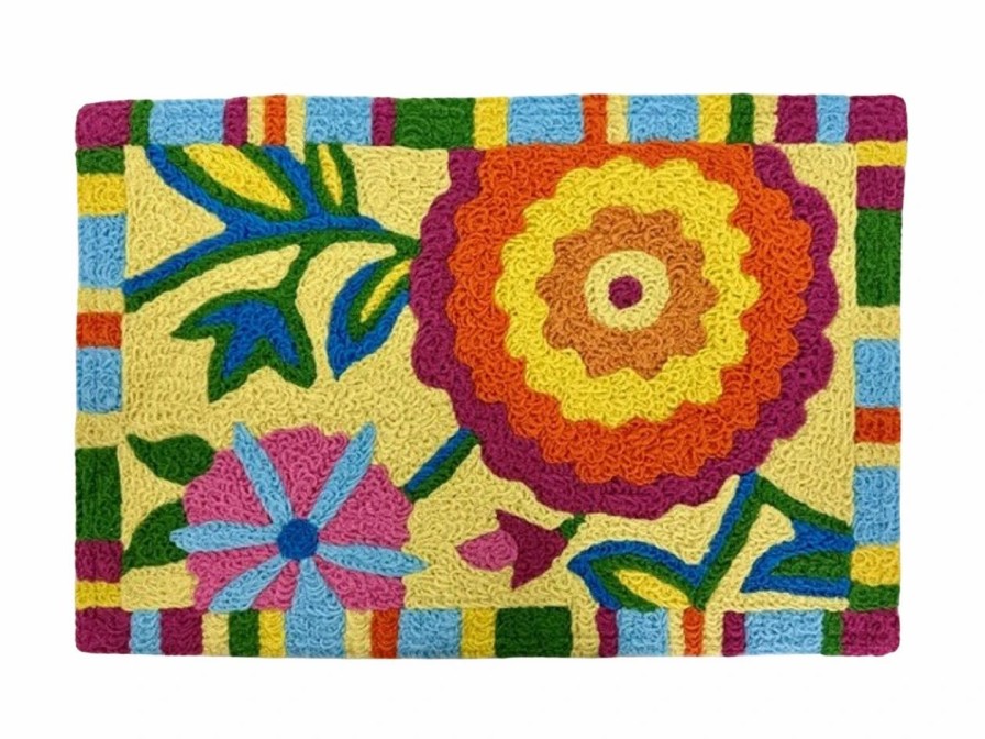 Doormats * | Jellybean Rug Summertime Flowers Doormat