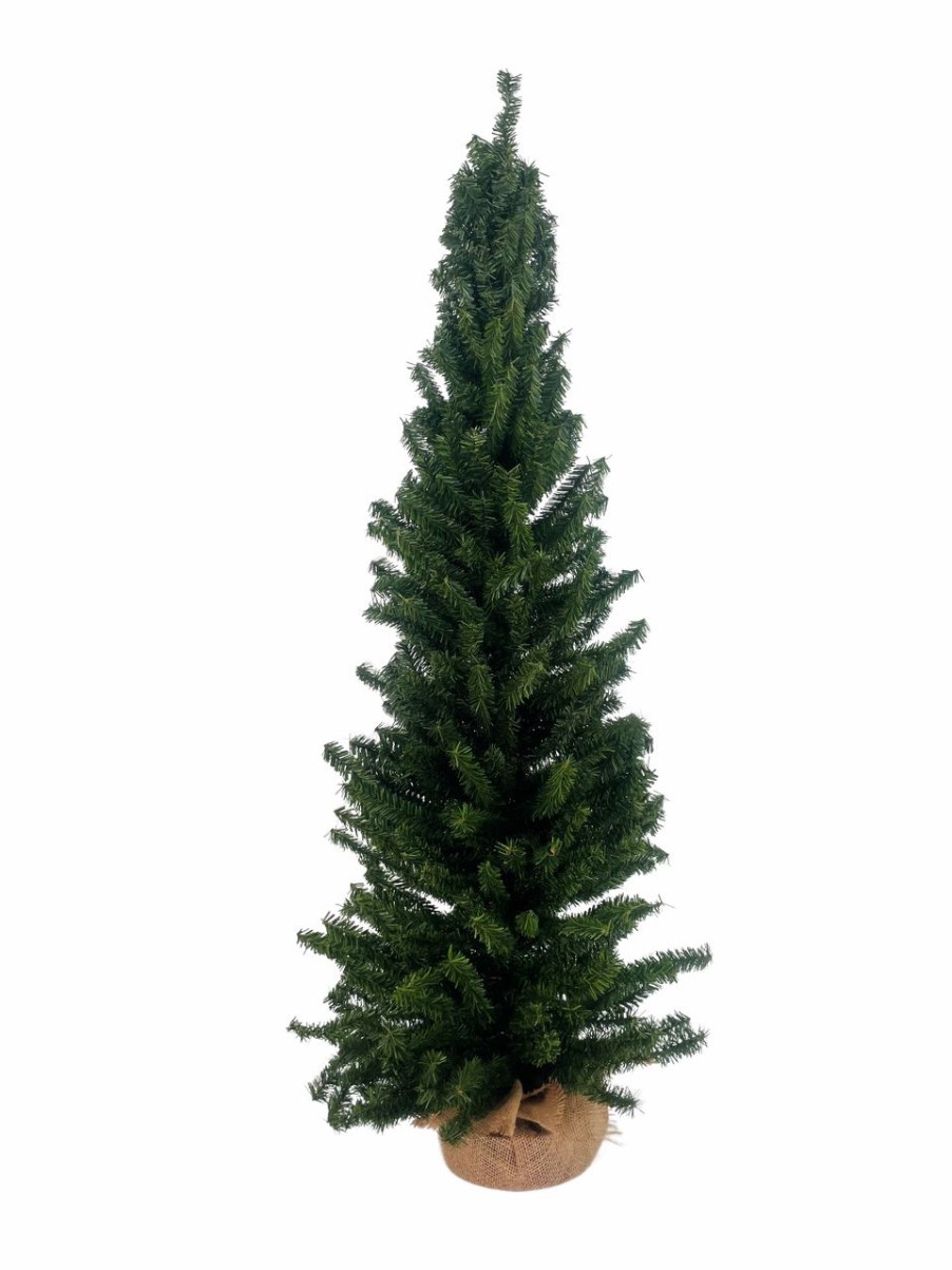 Seasonal * | Vienna Slim Artificial Green Tree 4Ft Unlit