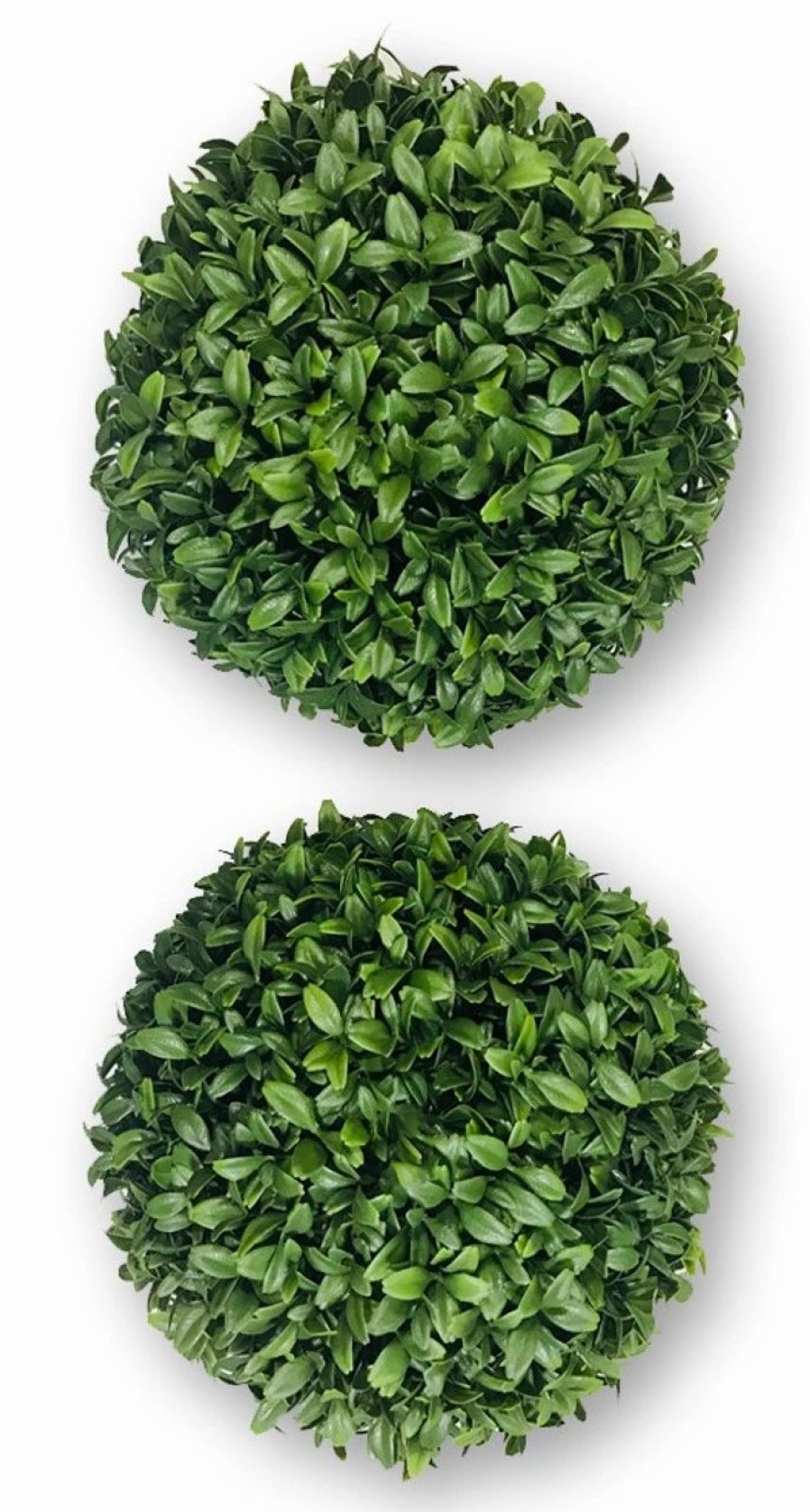 Artificial Florals & Plants * | Boxwood Kissing Ball Pair 8.5