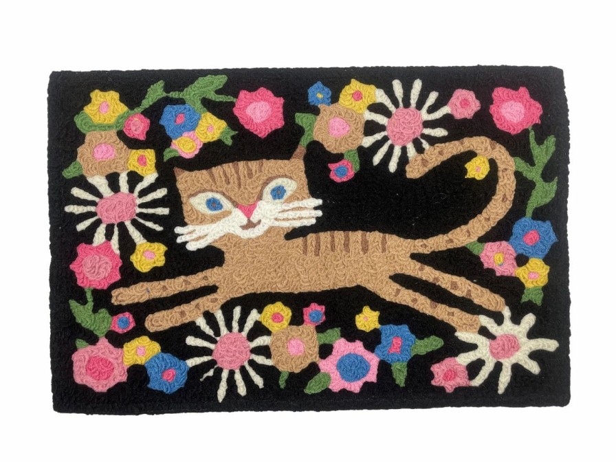 Doormats * | Jellybean Rug Meow Kitty 20 30