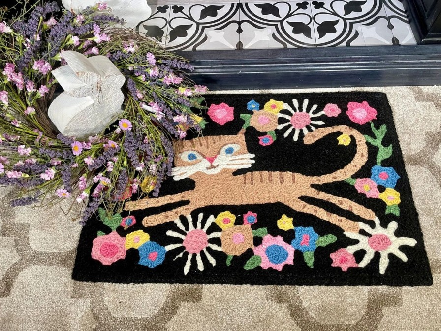 Doormats * | Jellybean Rug Meow Kitty 20 30