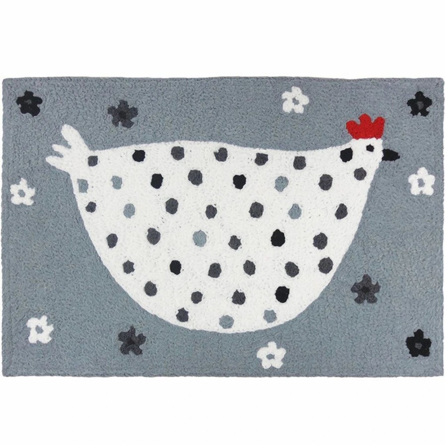 Doormats * | Jellybean Rug Cool Grey Chick